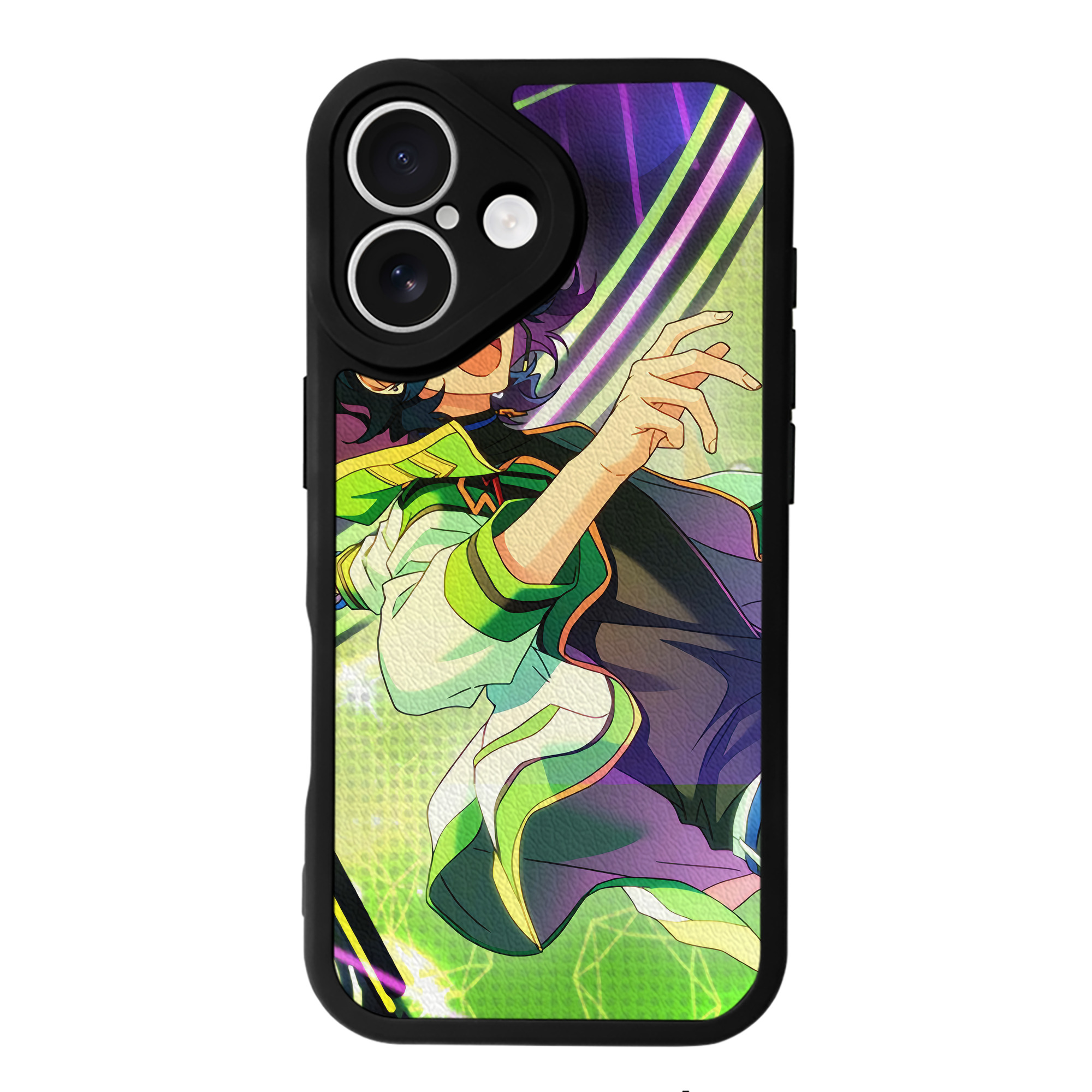 （画像用） あんさんぶるスターズ! Ensemble Stars 【iPhone 16シリーズ対応】シリコンスマホケース（レザー調） 材質：シリコン